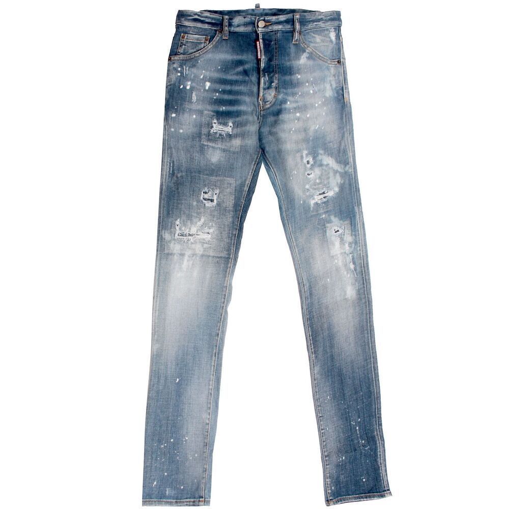 NWT DSQUARED2 Distressed boyfriend Jean size 38